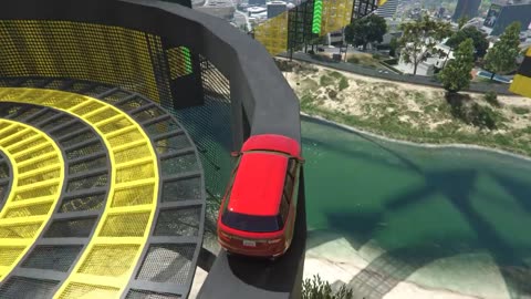 GTA 5 Hard Parkour Stunt Race