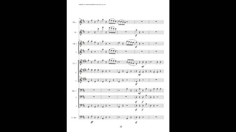 Mikhail Glinka – Ruslan & Ludmilla Overture (Woodwind Choir)