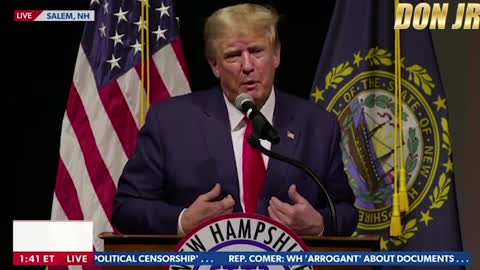 Don Trump Jr: Watch! Trump Sends A HUGE Message To DC Swamp On Ukraine War!