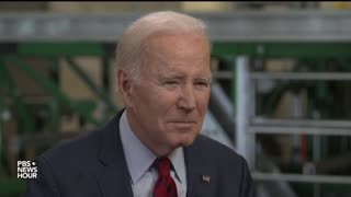 WHO ARE 'THEY' JOE?! Watch Biden Tell Judy Woodruff 'They' Told Me Not to Speak