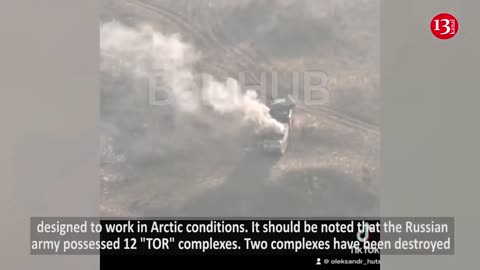 This is how Russia’s “TOR" anti-aircraft missile complex worth $25m BURNT in Ukrainian steppes