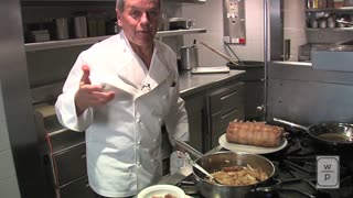 CelebChefCooking - Roast Pork with Maple Caramelized Onions - Wolfgang Puck