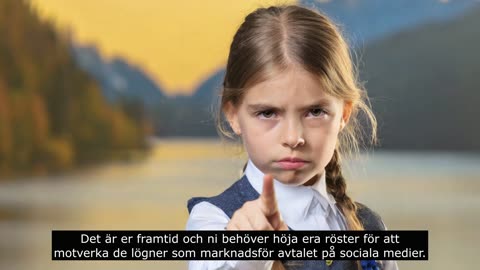 Lilla Elsa talar för barnen i Sverige - hur är det med dig?
