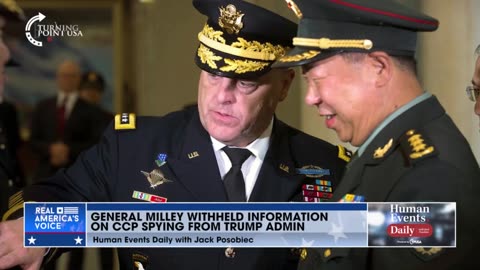 JACK POSOBIEC: General Mark Milley withheld information on CCP spying from Trump administration