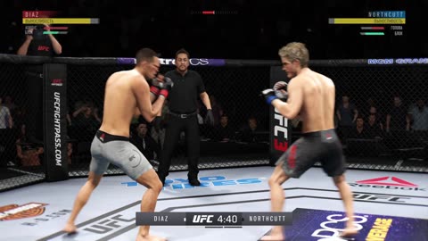 PS4 bot Nate Diaz vs user Sage Northcutt