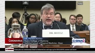 Hotez a Sociopathic Lunatic Who Should NEVER be Given any Power