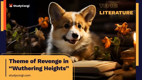 Theme of Revenge in "Wuthering Heights" - Essay Example