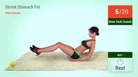Best 8 workout to lose belly fat