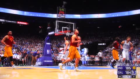 NBA2K: Indiana Pacers vs Dallas Mavericks (Buzzer Beater)