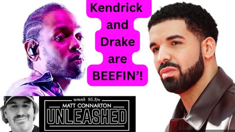Drake vs. Kendrick Lamar feud explored on Matt Connarton Unleashed. (Matt vs. MC Hammer revisited.)