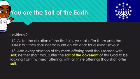 You are the Salt of the Earth | part 1 | Torah Menorah