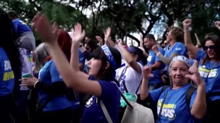 Evangelicals hold massive 'March for Jesus' in Brazil