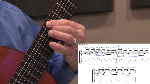 Technique Left-Hand, Part II (slow section). Video #89: m112-114 Version #3