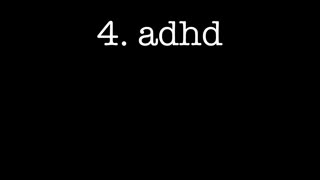 adhd