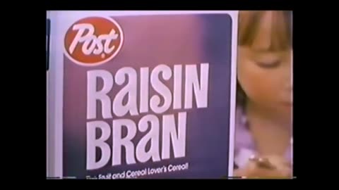 May 3, 1983 - Classic Post Raisin Bran Commercial