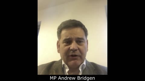Andrew Bridgen MP - a warning to us all