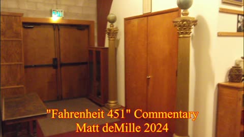 Matt deMille Movie Commentary Episode 451: Fahrenheit 451