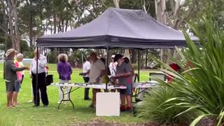 On The Road - Vaxxed Bus at Jervis Bay