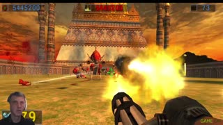 Courtyards of Gilgamesh Ending Battle - Serious Sam Second Encounter