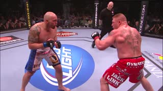 Brock Lesnar vs Shane Carwin FULL FREE FIGHT