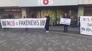 Netherlands Vaccine Protest