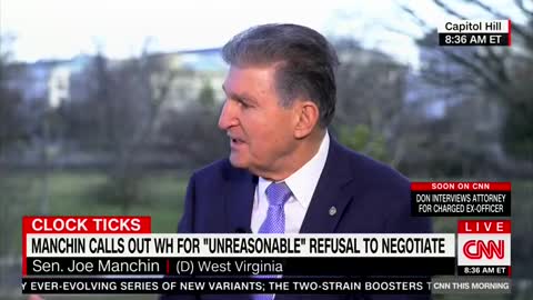 Manchin Baffled Why 'Reasonable' Biden Won't Negotiate