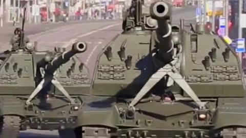 2S35 Koalitsiya -SV Russian Self Propelled Artillery in Real life