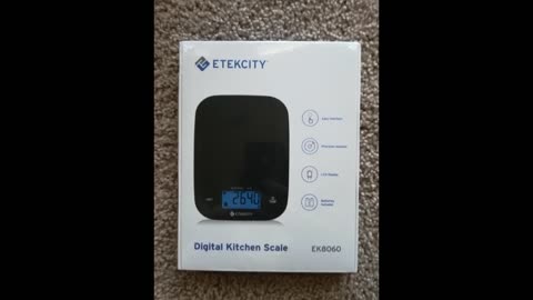 Etekcity Food Kitchen Scale, Digital Weight Grams and Oz for Cooking, Baking, Meal Prep, and Di...