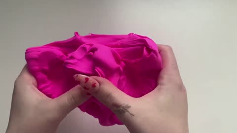 Mesmerising rainbow bouncing putty slim ASMR