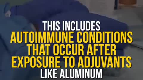 WARNING: This is where Aluminum goes Into Your Body after Vaccination!