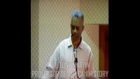 Jews Were The Principal Slave Traders In The World (Prof. Of African History Tony Martin)