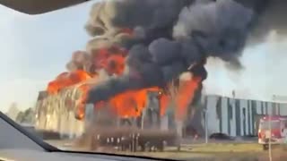 A Latvian Drone Factory Caught Fire