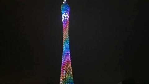 Real China - Does the USA have anything like this? Canton Tower - Guangzhou, China - #shorts