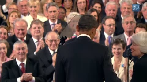 President Obama Addresses the British Parliament