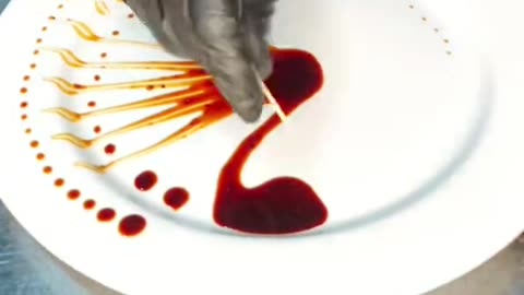Make beautiful art from ketchup