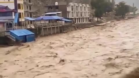 فيضانات في نهر العاصي في سوريا