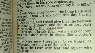 PSALMS 2:1-12 Sharing God's Word..