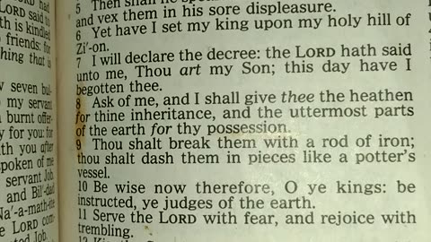 PSALMS 2:1-12 Sharing God's Word..
