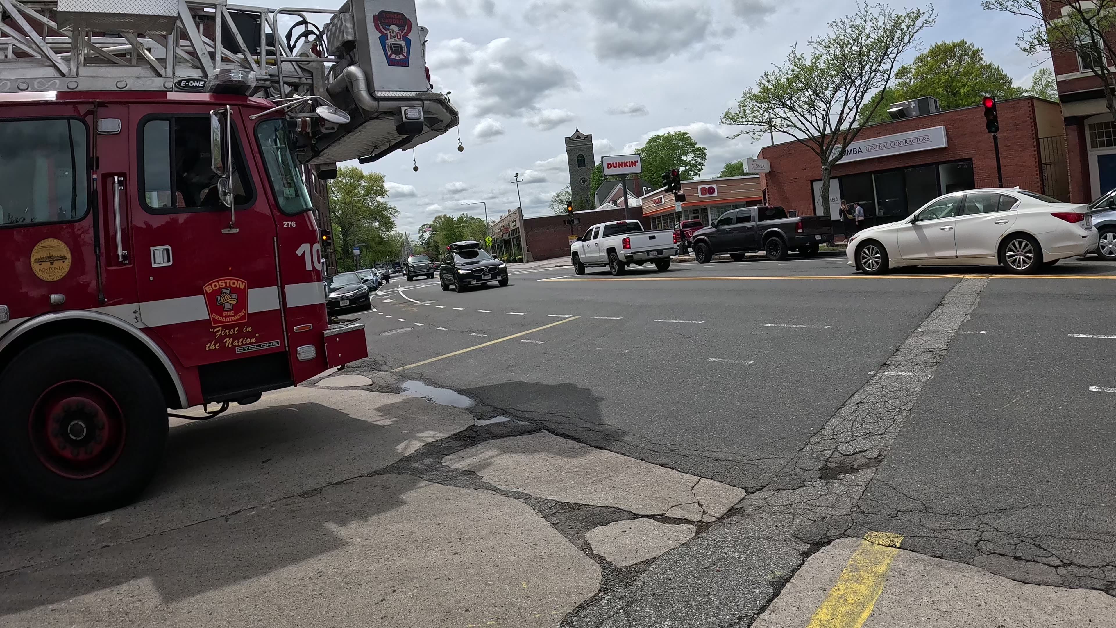 BOSTON FIRE DEPARTMENT up close in JP👩🏽‍🚒🧑‍🚒👨🏼‍🚒🚒🧯🔥👨🏾‍🚒