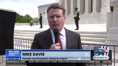 Mike Davis Expects SCOTUS to Side With President Trump on Presidential Immunity Claim