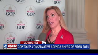 GOP touts conservative agenda ahead of Biden SOTU