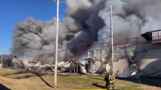 One of the US’ top egg producing plants burns to the ground