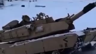 Abrams M1 Tank Cant Handle Snow🤦💩🇺🇸