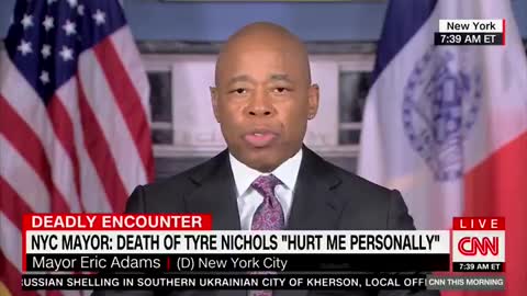 NYC mayor Eric Adams on 5 black officers beating Tyre Nichols to death: Racism is still on the table