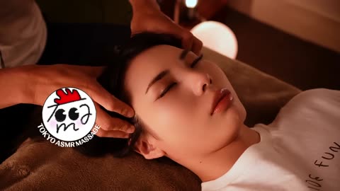 Sleeping ASMR Massage｜Head Massage with New Recording Method