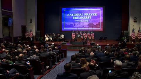Biden gives remarks at National Prayer Breakfast