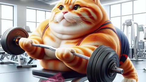 Fat Cat #ai #cat #cute #cutecat #viral #viralvideo #aicat #shorts #trending