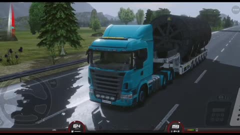 ( Truckers of Europe 3) Stuttgart to Frankfurt With Scania R500 Pulling 44 Tons