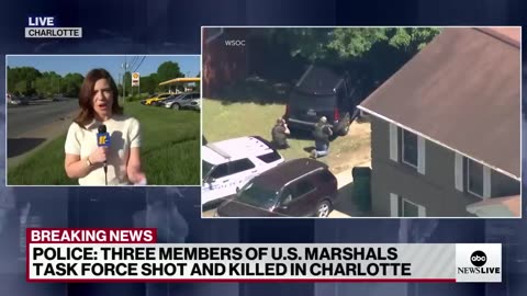 3 members of US Marshals Fugitive Task Force killed in North Carolina: Police