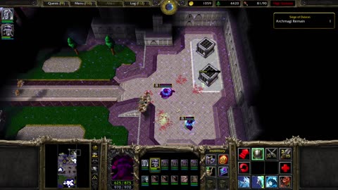 warcraft 3 p8 - feral ghouls and very civilized polite orcs